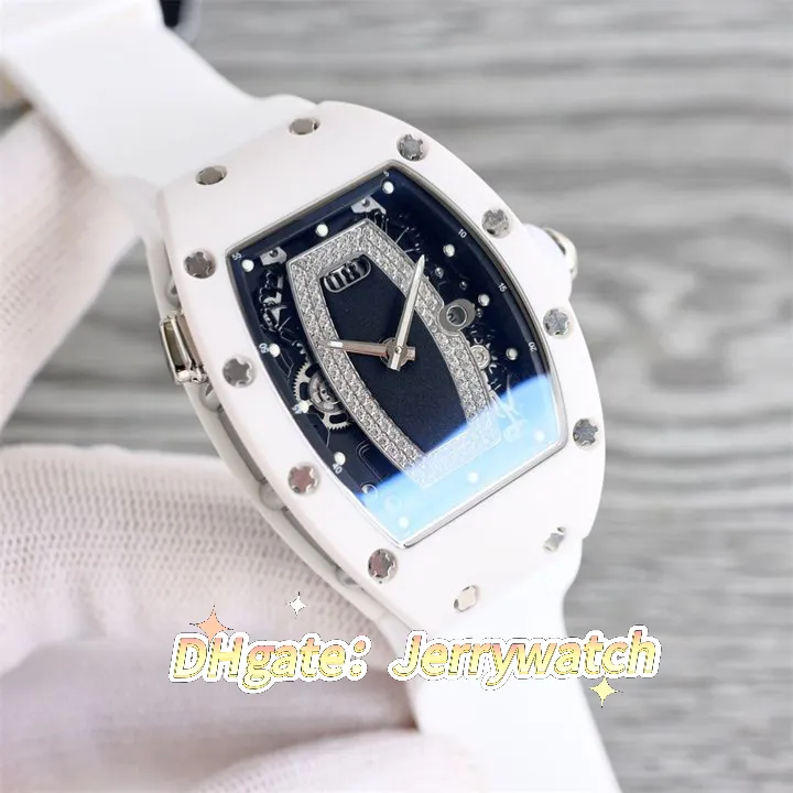 Ladies Watch 07-1 Motre Be Luxury Designer Watch 45x31mm Automatisk mekanisk rörelse Keramisk fodral Diamond Crusher Luxury Watch Women's Watch Watch
