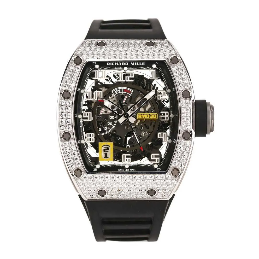 Designer Herrenuhr Damenuhren Hochwertige Uhr Luxusmarke Automatik Herrenuhr RM030