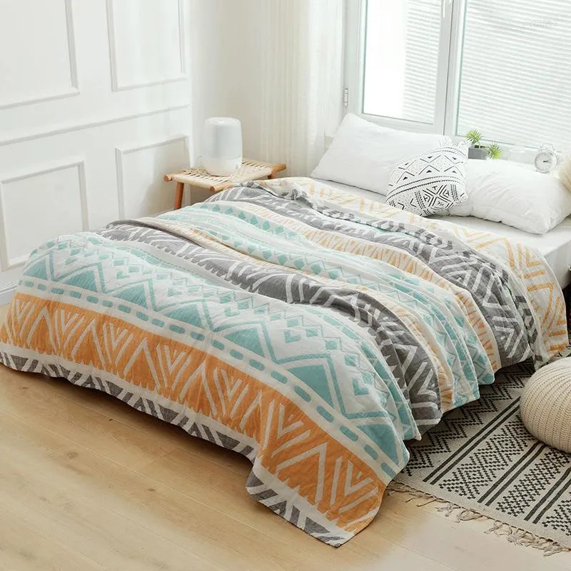 Couvertures Voyage Siesta par bureau simple double serviette couverture pour canapé climatisation couette literie couvre-lit sur le lit