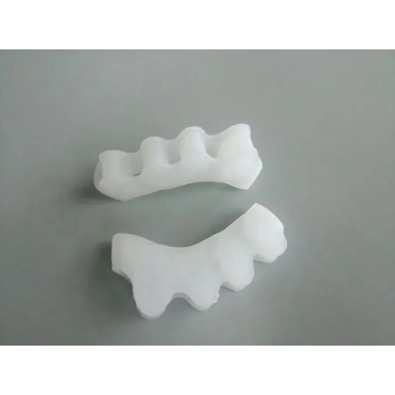 Silicone Finger Toe Protector Toe Separators Stretchers Straightener Bunion Protector Pain Relief Foot Care 
