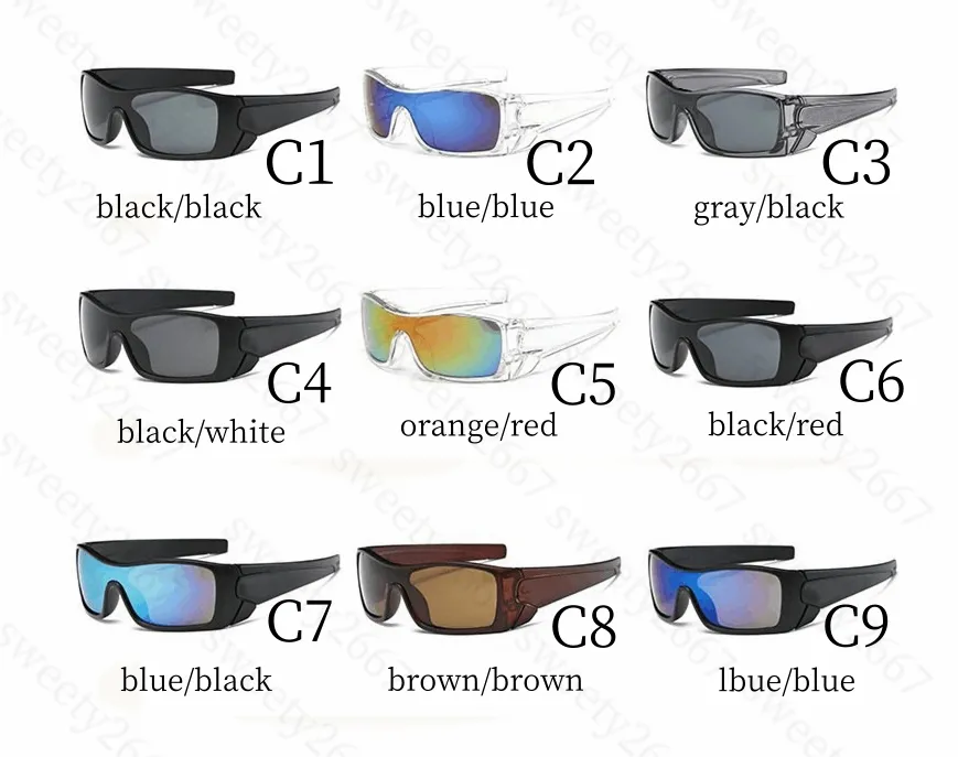 Lunettes de soleil design Summer Riding Sports Lunettes de soleil Protection UV Casual Cyclisme Lunettes de vélo en plein air