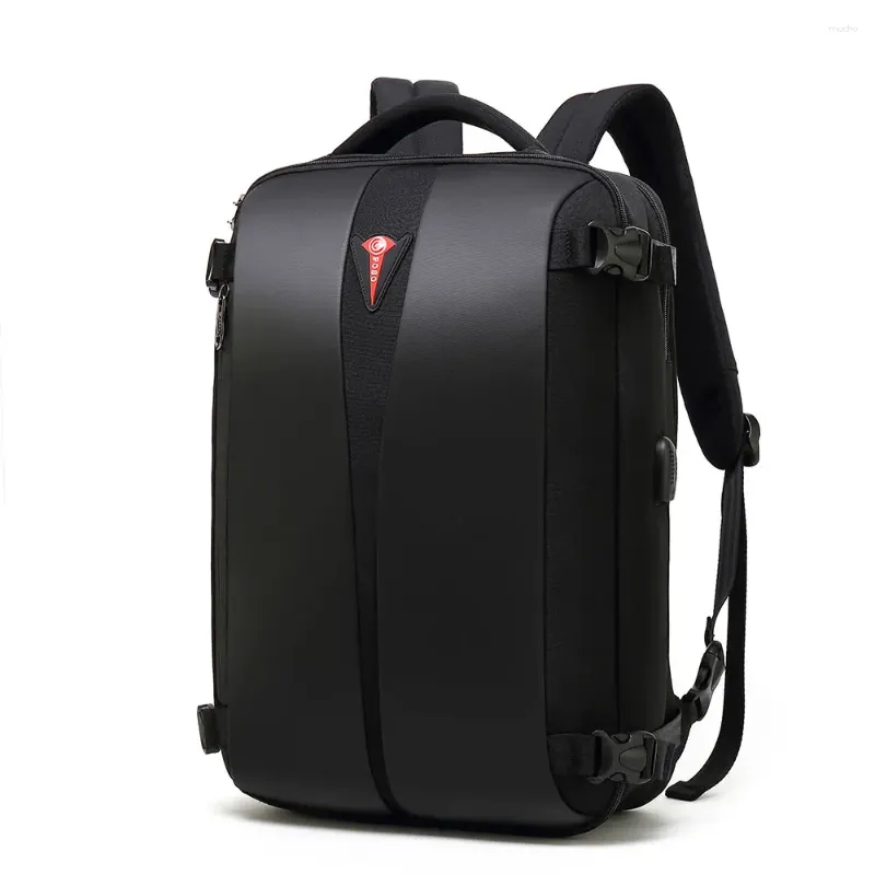 Ryggsäckdräktdesign för män 16 "Laptop Business Convertible Portcase TSA Anti-Cheft Waterproof Travel Ryggsäckar