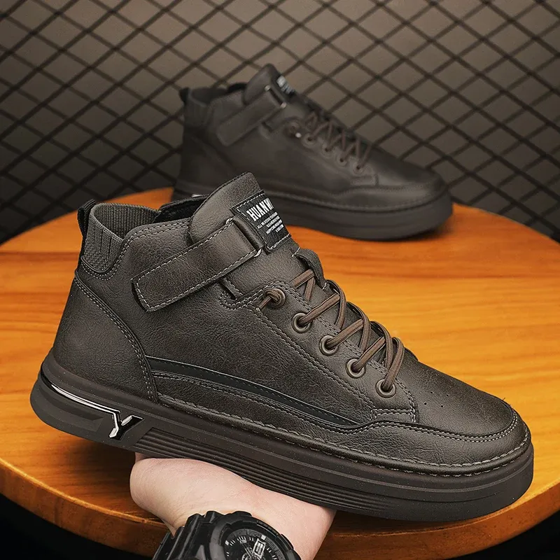 Schuhe Neue Herbst Winter Herren lässige Schuhe Wassersichere Sicherheitsschuhe Männer für Arbeitsschuhe für Männer für Männer hochwertige Sneaker