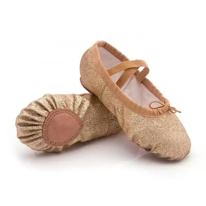 schoenen ushine glitter ballet dance schoenen yoga gym platte slippers roze blauw rose rode kleuren ballet dance schoenen voor meisjes kinderen vrouwen