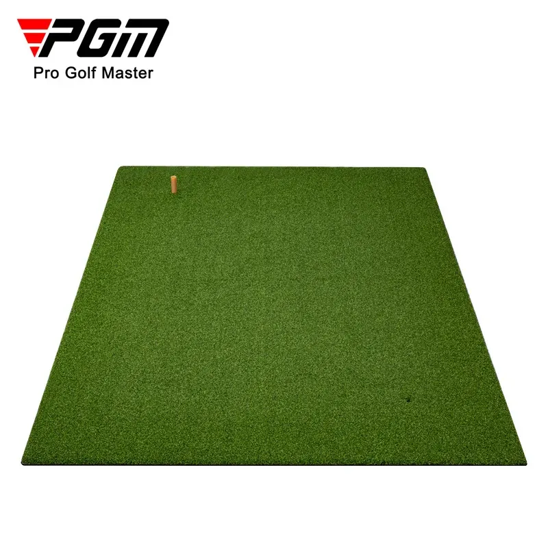 Aids PGM Golf Training Mat Indoor Home Golf Swing Pad Dobrável 1m * 1.25m / 1m * 1.5m Portátil Tapete de prática de golfe Acessórios para iniciantes