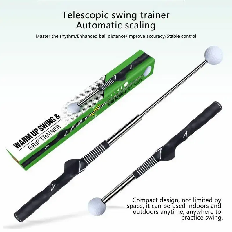 Aids Golf Swing Practice Stick Telescopic Golf Swing Trainer Golf Swing Master Training Aid Posture Corrector Practice Golf Exercise