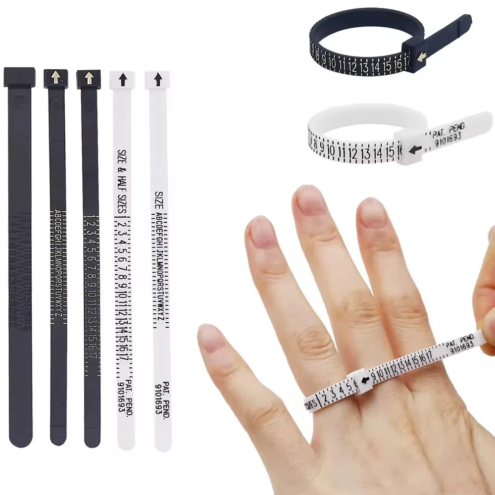 Save Big on Bulk Ring Size Measuring Tool Wholesale Hot Sale Jewelry  Measuring Tool EU/JP/UK/US Finger Gauge Ring Sizers Reusable Plastic Ring  Sizer