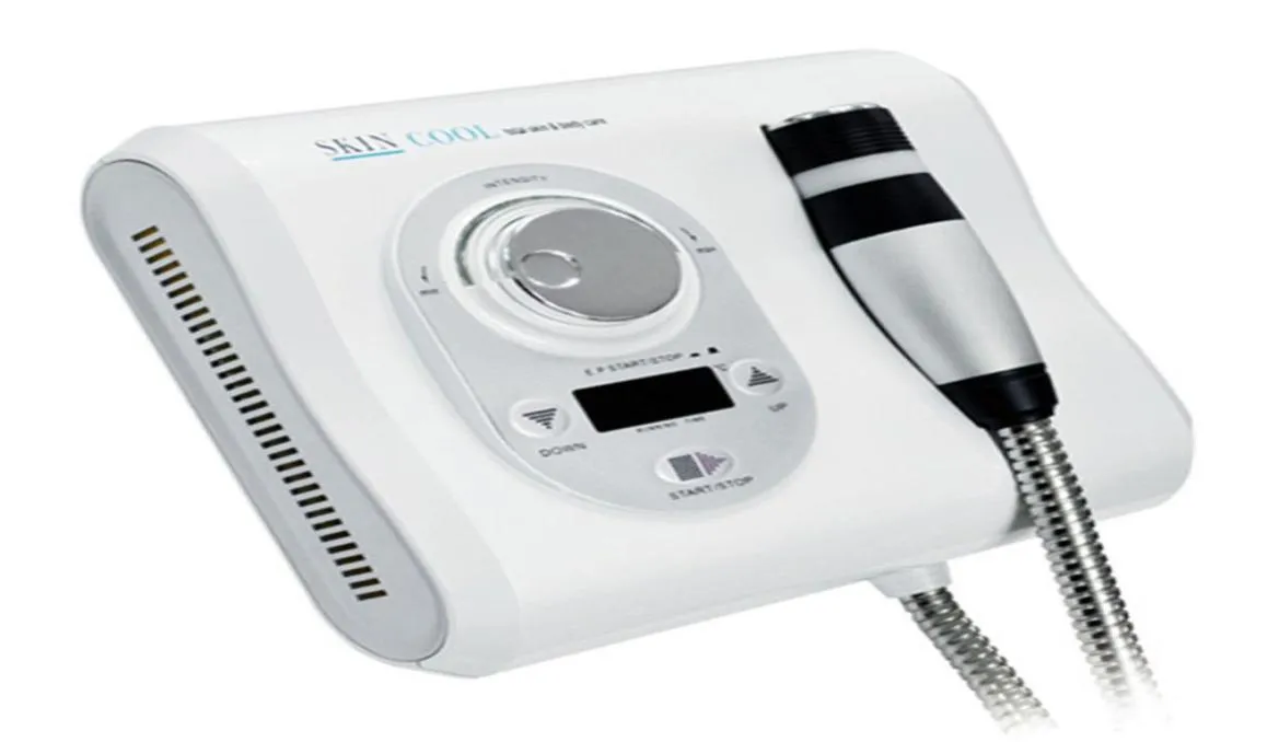 2 en 1 Cryo Sin aguja Electroporación Meso Mesoterapia Cool Facial Anti Envejecimiento Cuidado de la piel Máquina de belleza 2201274