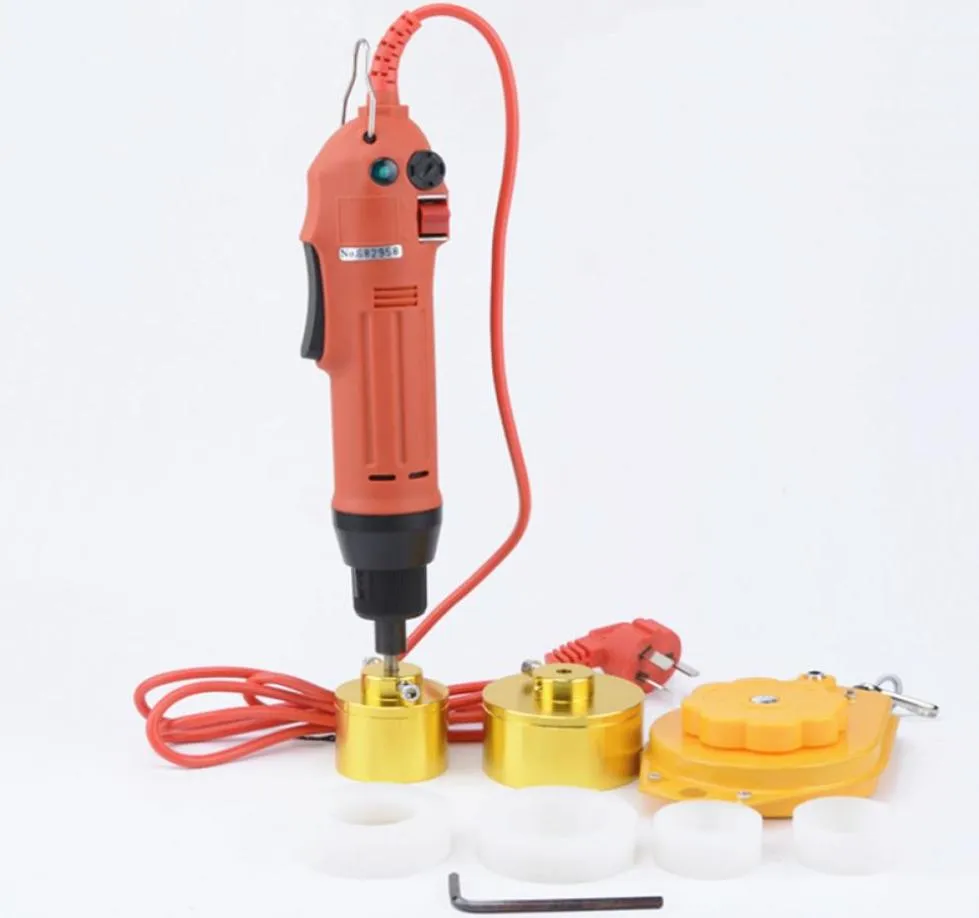Nya elektriska Capping Power Tools Automatisk flaskskruv Cap Machine Capping Lock Cover Lid Utbetalning9259393