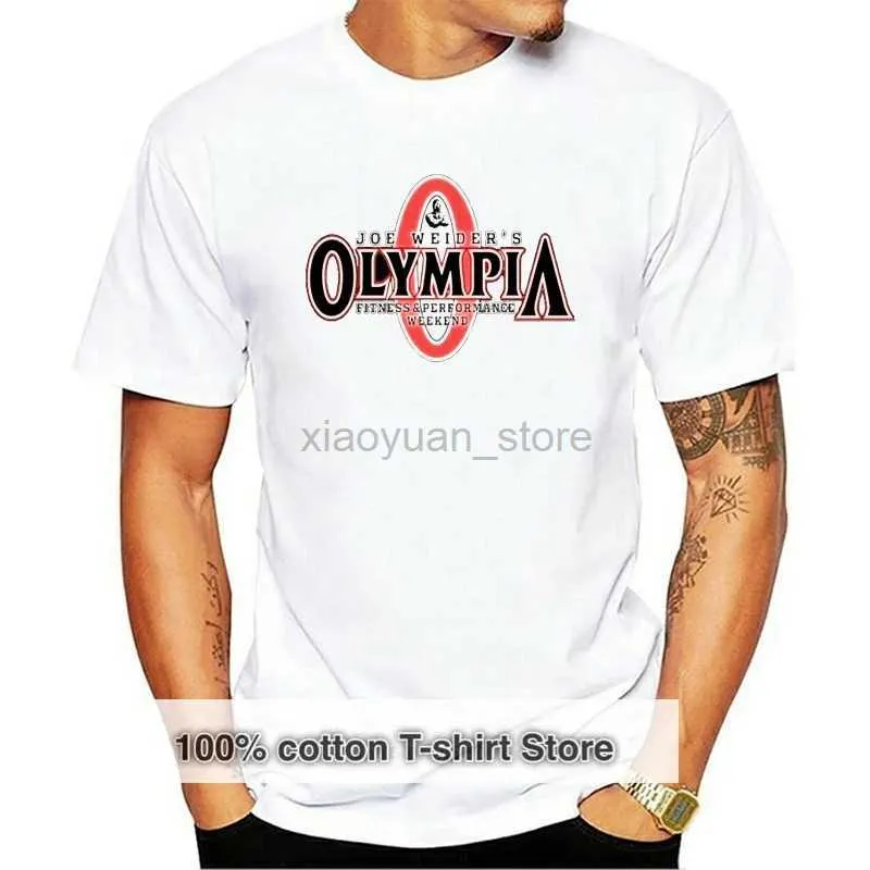 T-shirty męskie czarny mężczyzna T-koszulka Olimpia 1 Rozmiar S-3xl NOWOŚĆ przejęcia Męs