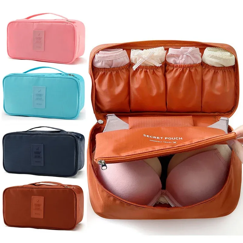 Borsa per la conservazione della biancheria intima da donna Borsa per il reggiseno da viaggio Borsa per l'organizzatore delle mutandine del reggiseno della biancheria intima portatile Custodia impermeabile YFA2033