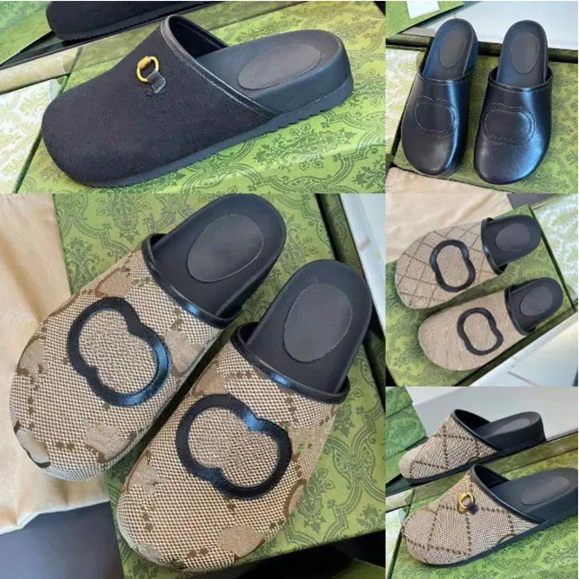 Pantofole piatte in sughero con punta chiusa da donna Zoccoli da spiaggia in pelle scamosciata di mucca Sandali con plateau per donna Ciabatte da giardino retrò con zoccoli