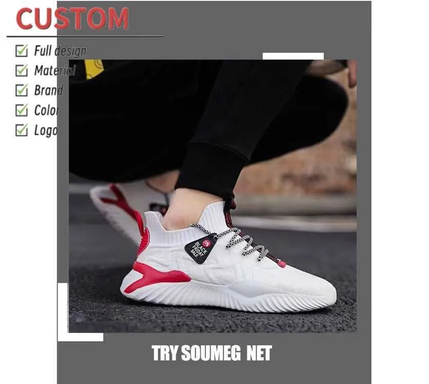 HBP Non-Brand sunborn quality New Autumn Breathable Mens hot sale shoes Casual Sports Mesh Running