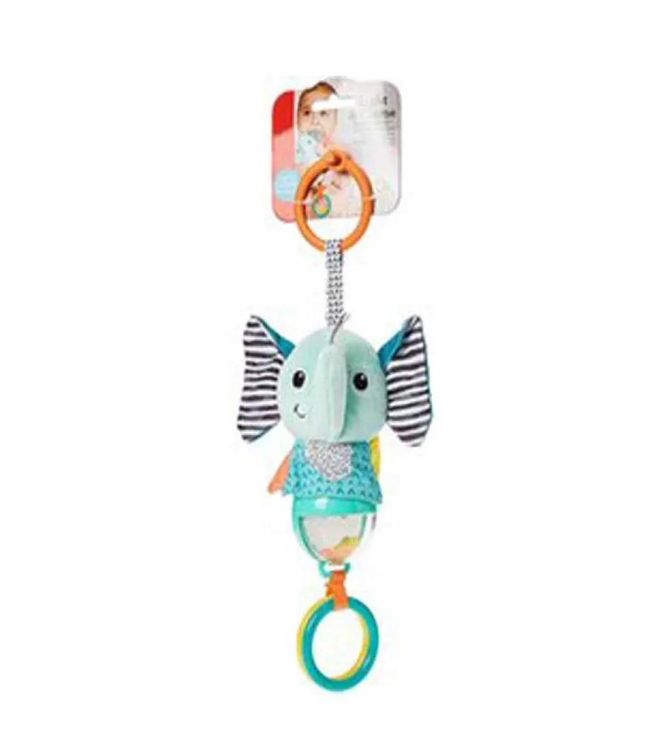 Old Cobbler 2021 Baby room supplies decoration Bed pendant Elephant Octopus plush Cartoon animals bell hanging soothing toy Cart R5182375