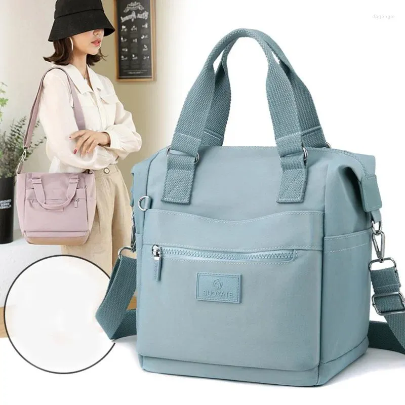 Omuz Çantaları Crossbody Ladies Casual Bag Naylon Su Geçirmez Çanta Günlük veya Kadınlar Alışveriş Seyahat Messenger