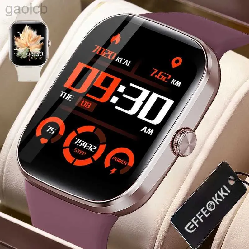 Wristwatches Female Smart Watches for Women Connected Watch Wristwatch Wrist Digital Womens Smartwatch for Iphone Android 24319