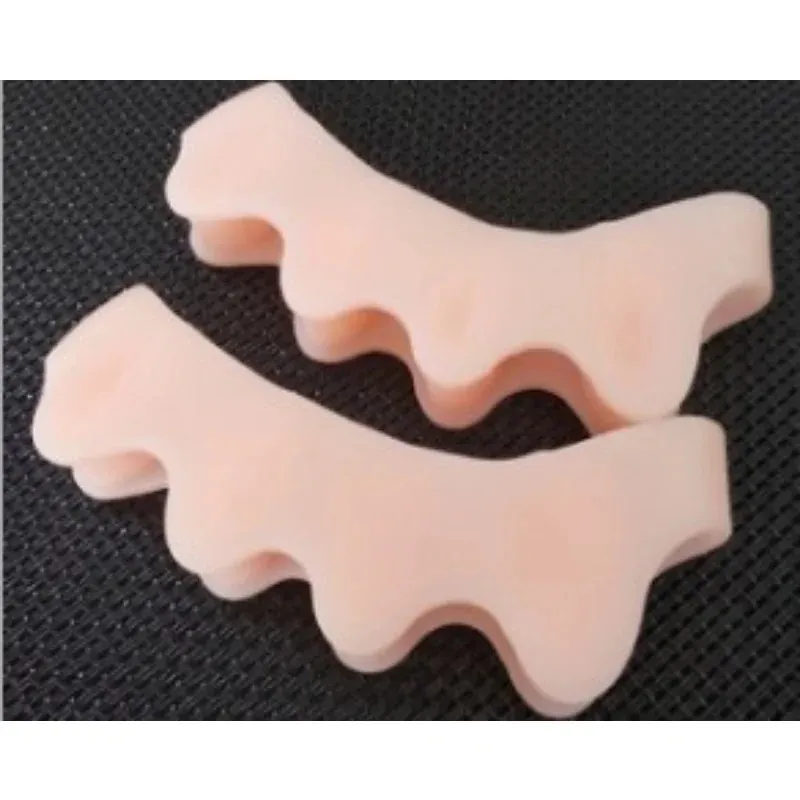 Silicone Finger Toe Protector Toe Separators Stretchers Straightener Bunion Protector Pain Relief Foot Care 