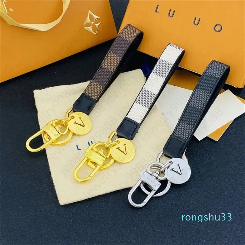 Amor presente casal chaveiro designer marca colhedores para chaves de luxo mulheres homens ouro couro carros chaveiro saco das mulheres clássico padrão colhedores