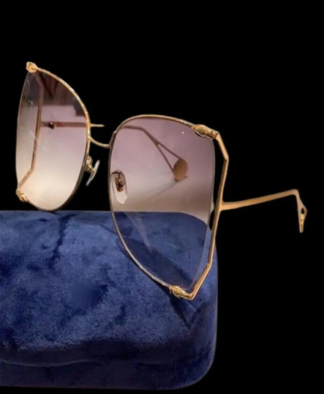 Occhiali da sole estivi per donna stile AntiUltraviolet Retro 0252 Plate Full Frame occhiali moda Random Box1424604