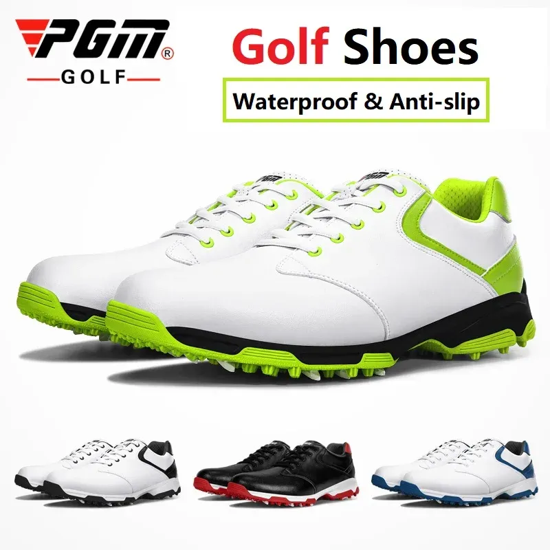 Zapatos PGM Leisure Men Walking Walking Walking Male impermeable zapatos de golf transpirables ANTREGA PRENDIDOS LIGHTWEITHTING ENTRENAMIENTOS PARA GOLFERS