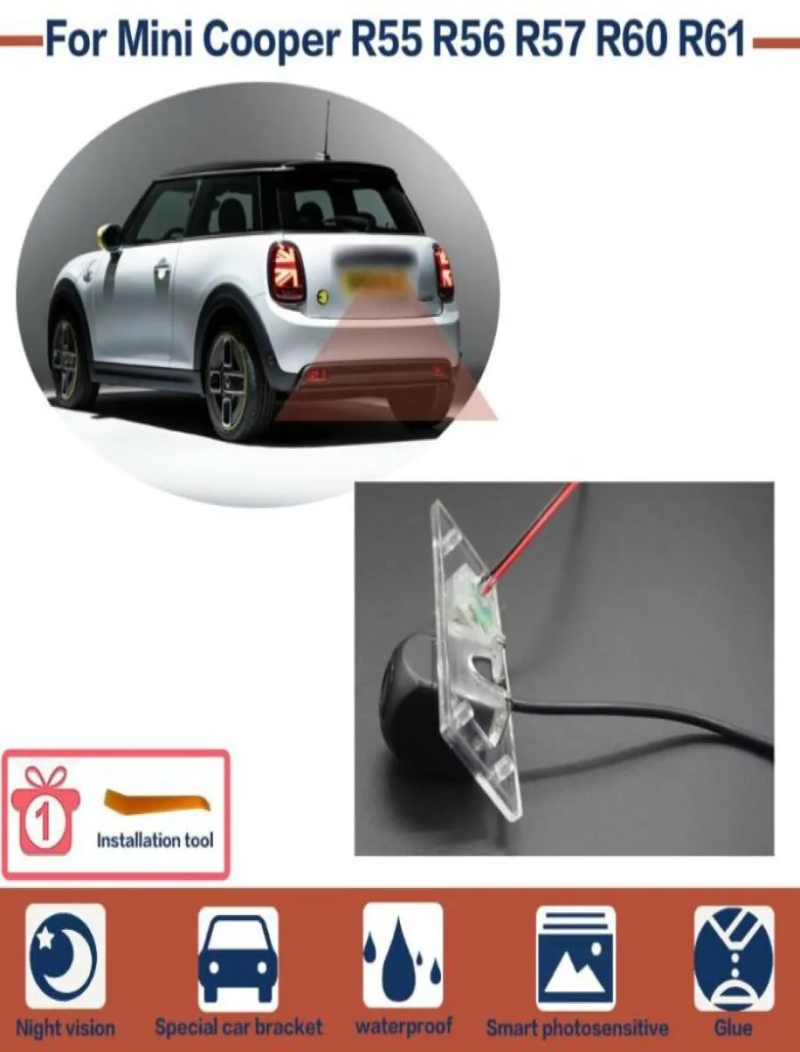 Auto Rückfahrkameras Parksensoren Rückfahrkamera Sternenlicht Nachtsicht Hohe Qualität Full HD CCD Für Mini Cooper R55 R4263656