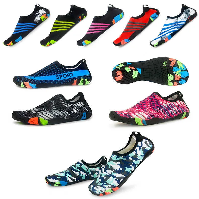 HBP bez marki Barefoot Water Buty Szybkie suche unisex sport Aqua Buty lekkie trwałe podeszwy Aquashoes na plażę basen piasek Surf Yoga