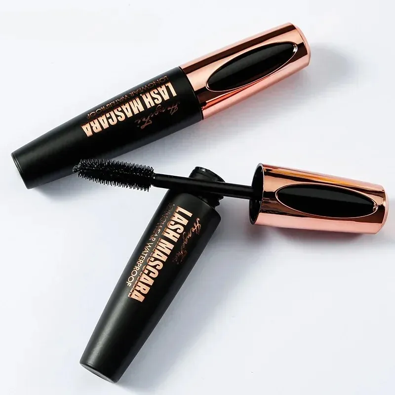 Mascara 4D épais, fin et bouclé, imperméable et résistant à la transpiration, effet durable 24h, sans bavures, outils de maquillage, 1 pièce