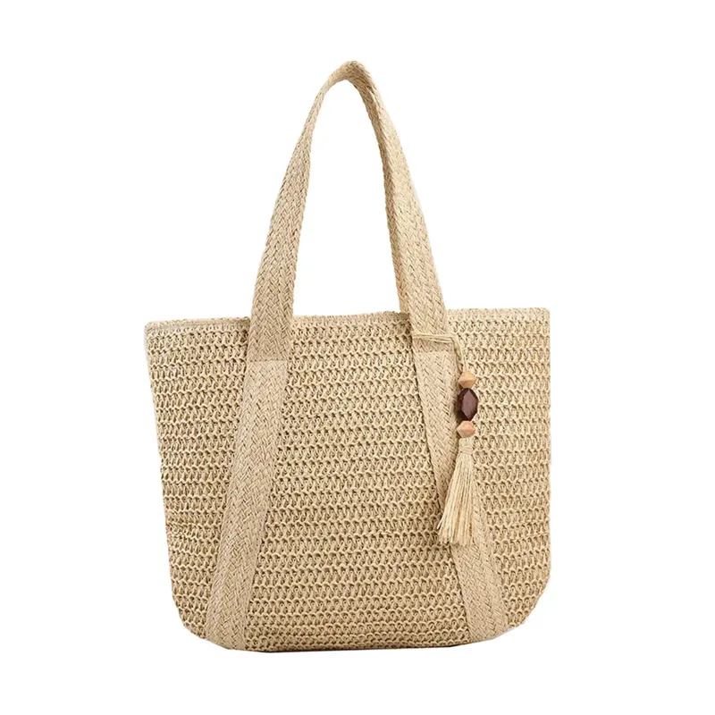 DHgate Totes Women Shoulder Bag Boho Tote Beach Woven Handbag For Spring Outdoor Work Bags Luggage Accessories