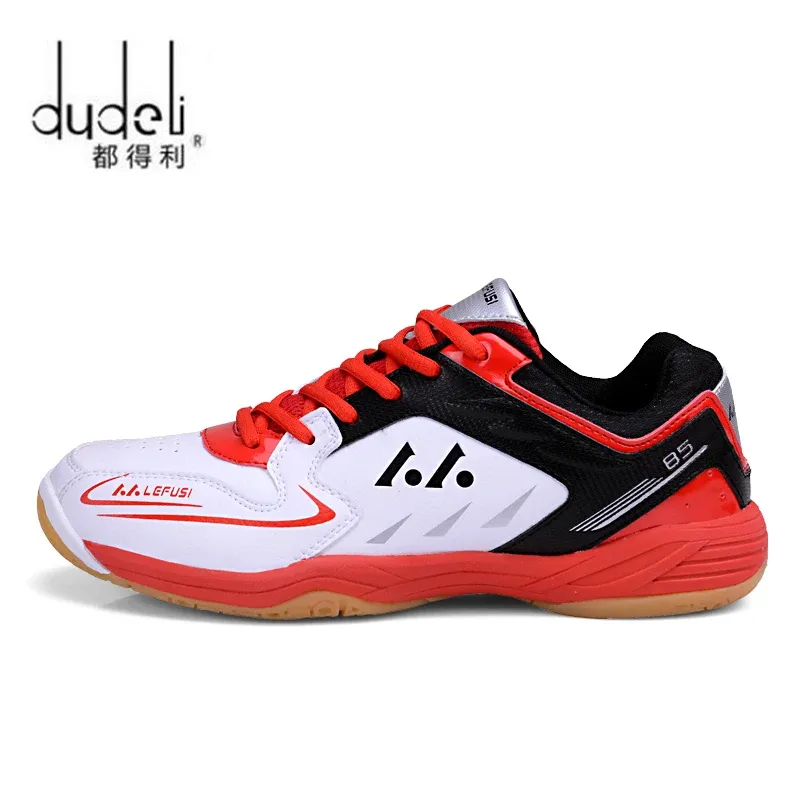 Stivali dudeli badminton scarpe per uomo in pelle maschile badminton sport sneakers di grandi dimensioni 11 scarpe da campo da interno scarpe da allenamento badminton