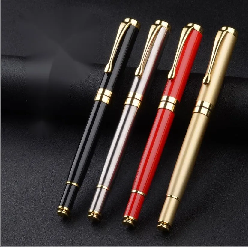 Ballpoint Pens Wholesale Classic Jfk Metal Pen Business Office Stationery Promotion Writing Gift Refill Drop Delivery Schoo Otblm