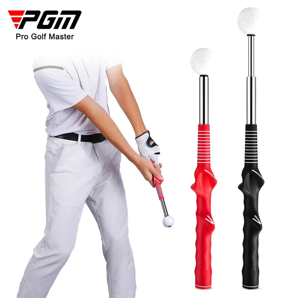 Aids PGM Golf Retractable Swing Practice Club Indoor Golf Trainer Sound Swing Club Training Aid HGB022