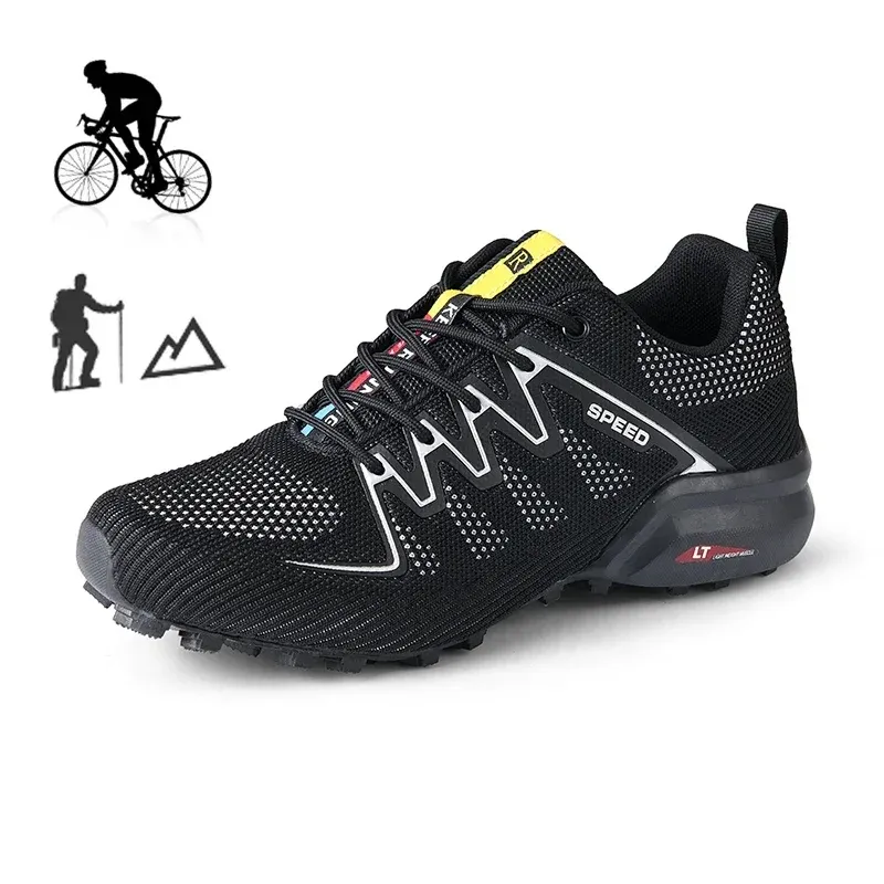 Shoes Cycling Shoes Men Women Mountain Road Bike Sneakers Motorcycle Shoes Waterproof Bicycle Shoes Outdoor Hiking Sneakers Winter