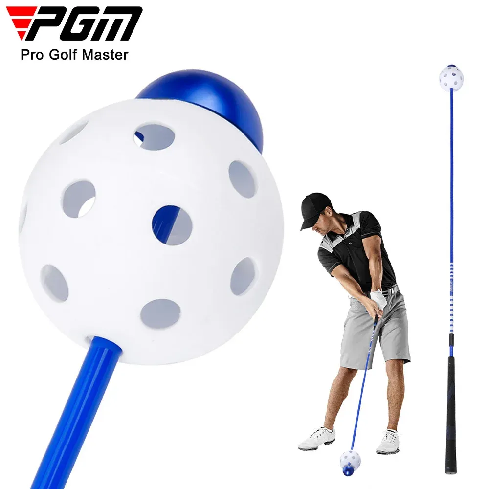 AIDS PGM Golf Swing Stick Sound Training Stick ökar svängningshastighetsförseningar nedåt frisläppande golfsvängningsövning Tillbehör HGB024