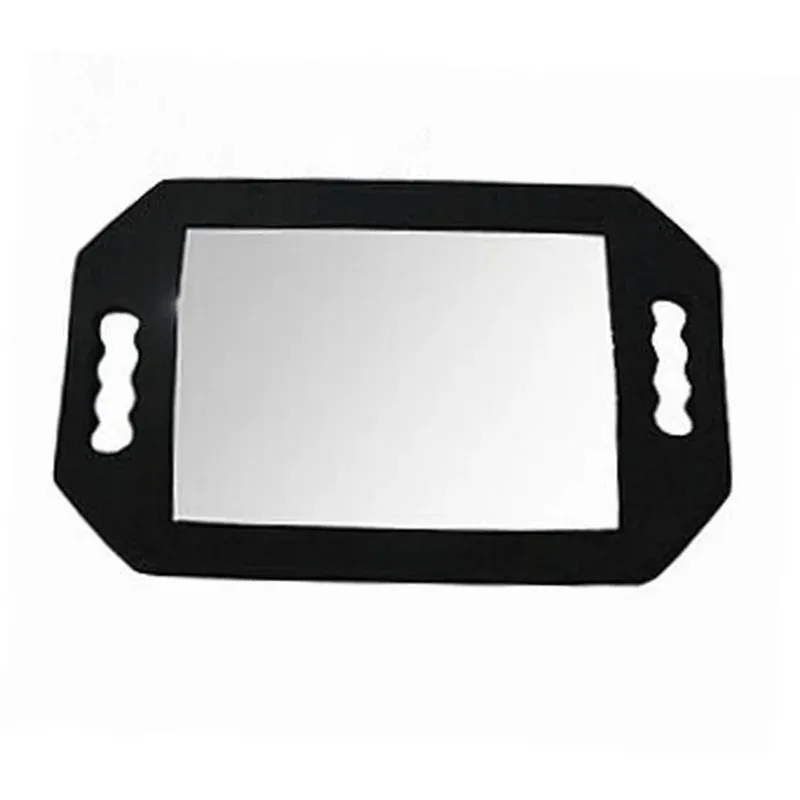 1st Hair Salon Mirror With Foam Around Black Shop frisörande sminkspegel Sponge Protection Home Supplies