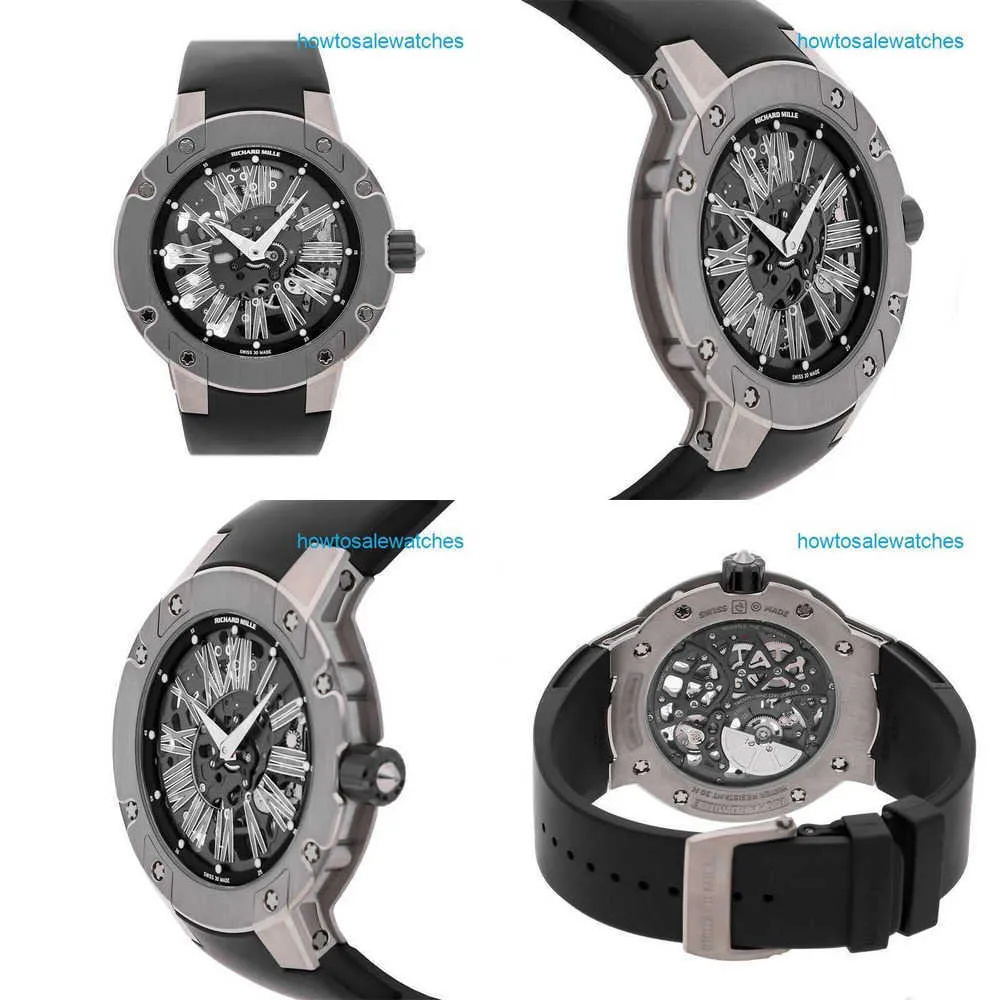 Casual Watch RM Watch Celebrity Watch RM033 Ultra Thin Automatic Titanium Men's Watch RM033 Al Ti