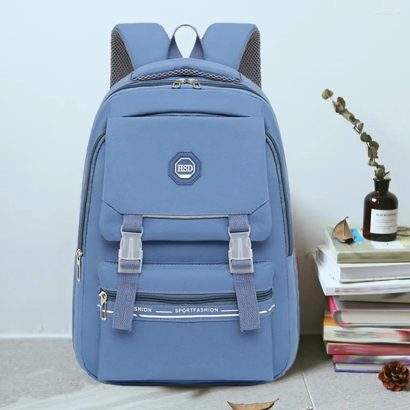 Schultaschen Student Schultasche Wasserdichter Rucksack Nylon Mode für Mädchen im Teenageralter