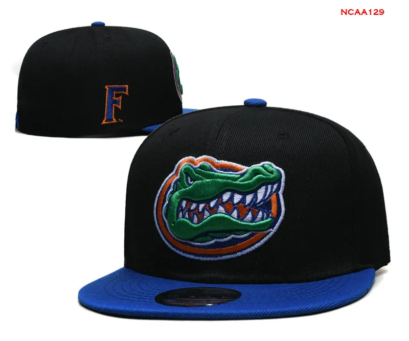 2024 Tüm Team Fan's USA Kolej Beyzbol Ayarlanabilir Alabama Crimson Gators Şapka Tarla Karışımı Sipariş Boyutu Kapalı Düz ​​Fatura Balosu Snapback Caps Bone Chapeau B1