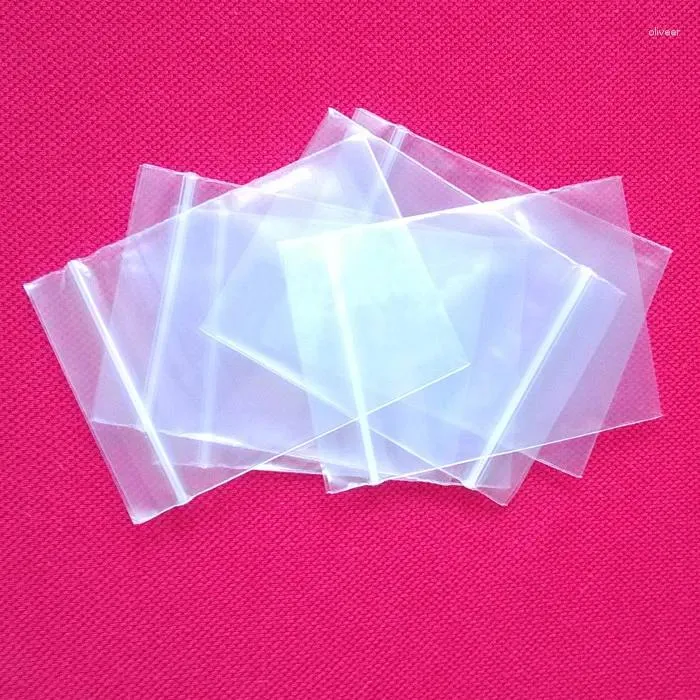 Pochettes à bijoux 5000 pièces 7 à 10cm, sacs en plastique transparents à fermeture éclair, sac d'emballage de voyage Transparent pour cadeaux, accessoires de pochette