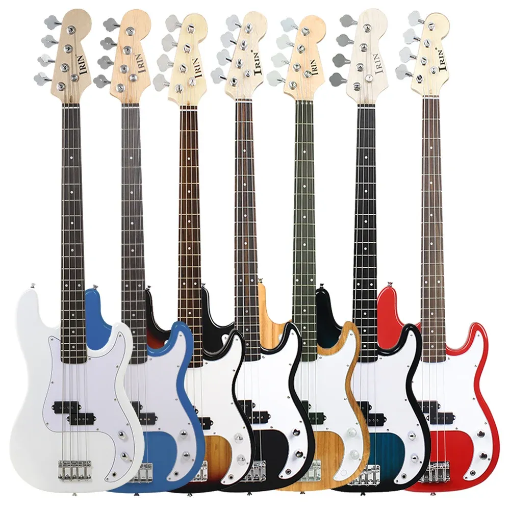 Guitar 4 String Bass Guitar 20 Frets Maple Body Electric Bass Guitarra With Bag Strap Amp Tuner Necessary Guitar Parts & Accessories