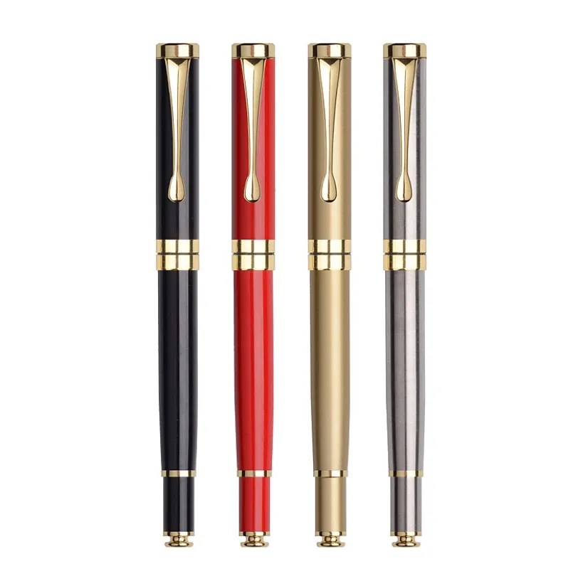 Ballpoint Pens Wholesale Classic JFK Metal Pen Business Office Office الترويج للقرطاسية كتابة هدية إعادة ملء التسليم schoo otblm