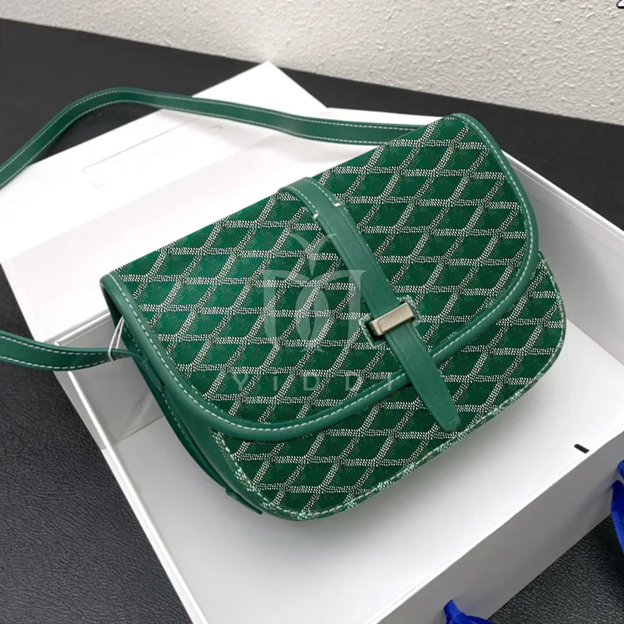 7A High-grade brand-name saddle bag crossbody bag shoulder bag men's women's classic envelope fashion handbag