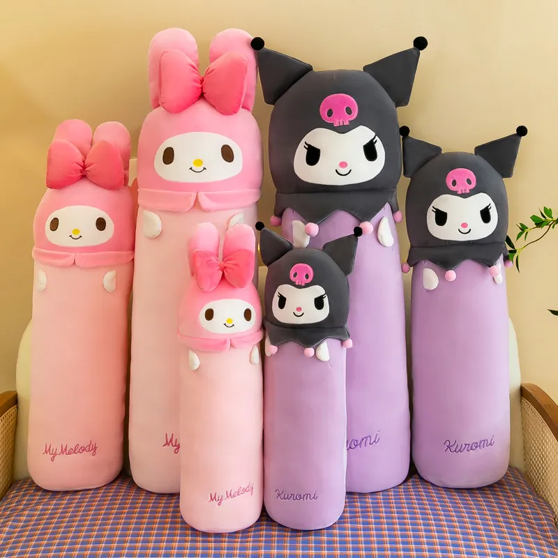 Kuromi Lang Kussen Melodie Knuffel Pop Slaappop Meisje Verjaardagscadeau 60cm