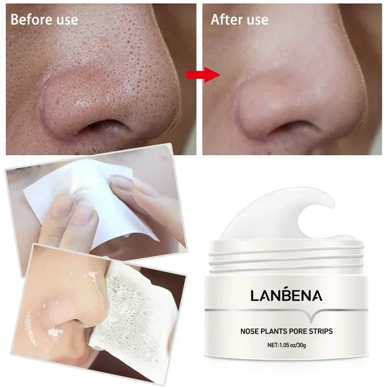 Blackheads Remover Face Blackheads Peeling Off Cream Cleansing Pore Strips Stickers Face Acne Treat Facial Mask Face Care