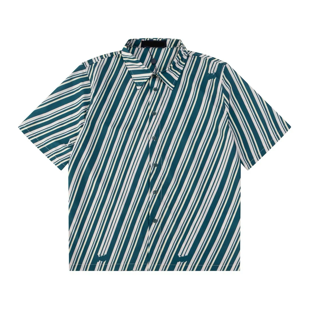 T-shirt Plus da uomo Polo Girocollo ricamato e stampato in stile polare estivo con puro cotone da strada 8TE645