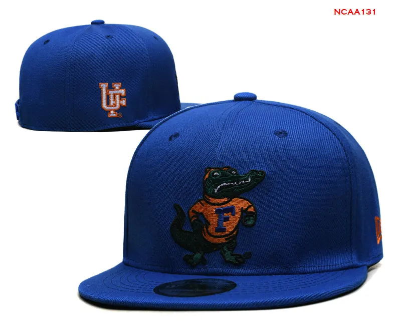 2024 Tous les fans de l'équipe USA College Baseball réglable Alabama Crimson Gators Chapeau sur le terrain Mix Taille de commande Fermée Flat Bill Base Ball Snapback Caps Bone Chapeau b2