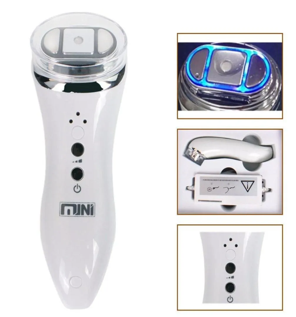Portable Mini Hifu High Intensity Focused Ultrasound Skin Care Facial Lifting Wrinkle Removal Beauty Machine Home Use5589863