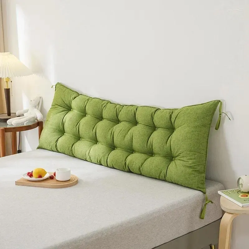 Pillow Headboard Reading Body Pillows Chair Bedside Lumbar Backrest Cojines Exterior Decorativos