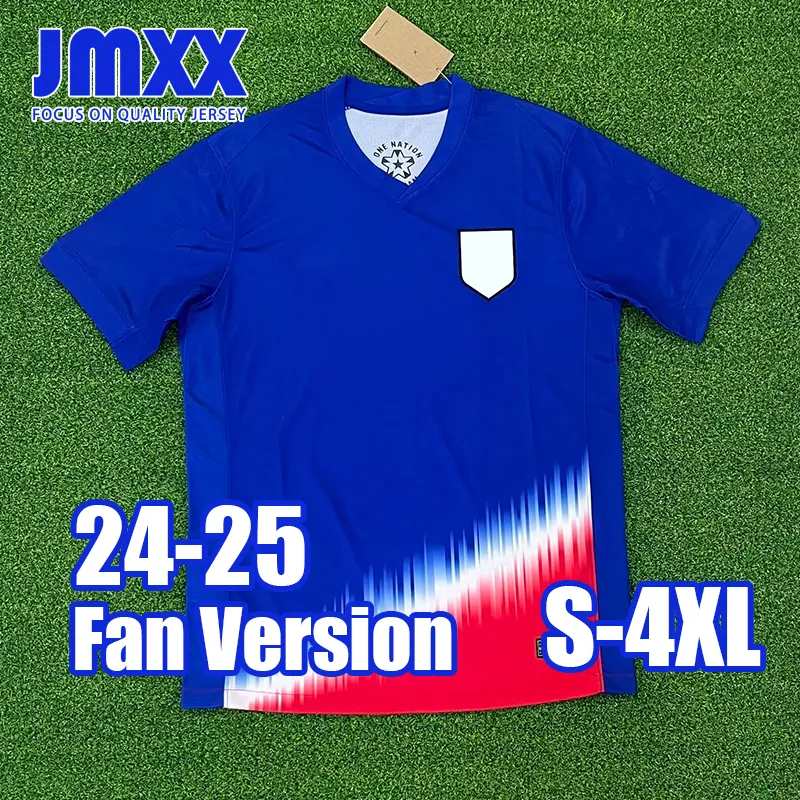 S-4XL JMXX 24-25 Jerseys de futebol EUA Home Away Terceiro Especial Mens uniformes Jersey Man Futebol Camisa 2024 2025 Versão do fã