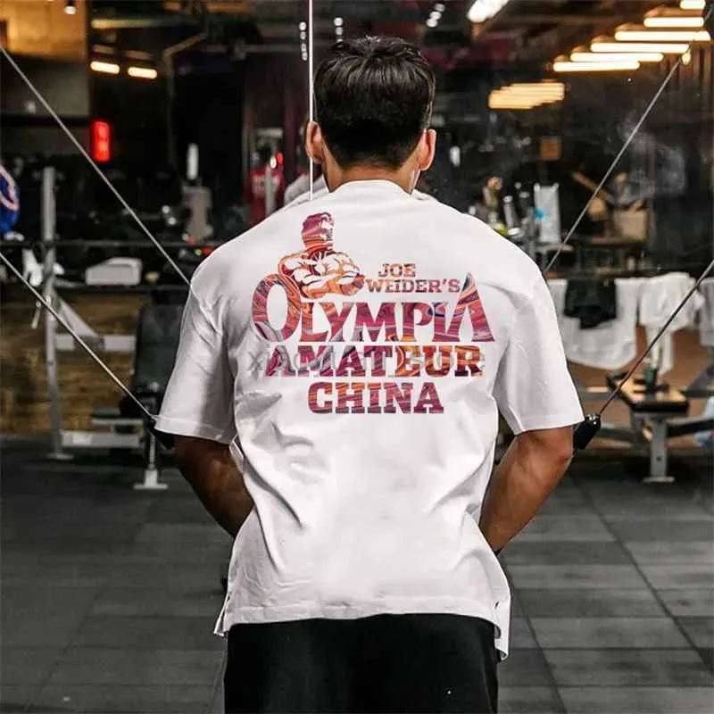 T-shirt da uomo T-shirt da uomo per tutti i giorni OLYMPIA T-shirt da uomo estiva Top alla moda Streetwear T-shirt da uomo Hip Hop Abbigliamento di marca T-shirt da uomo 24319