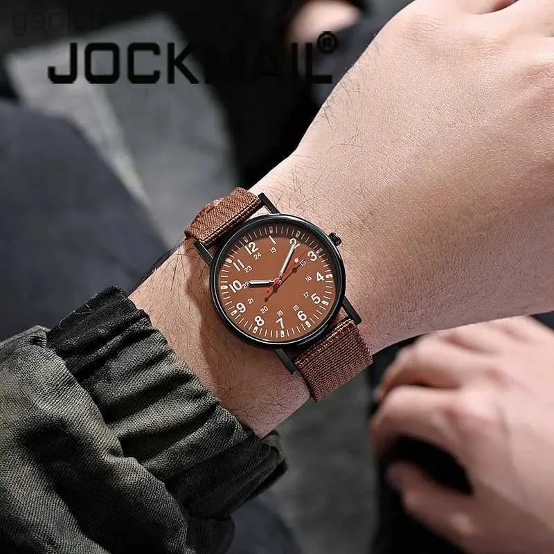 Relojes de pulsera Reloj militar con banda de nailon luminoso, relojes para hombre, reloj de pulsera de aleación, relojes deportivos de cuarzo para hombre, relojes de pulsera de cuarzo resistentes a los golpes 24319